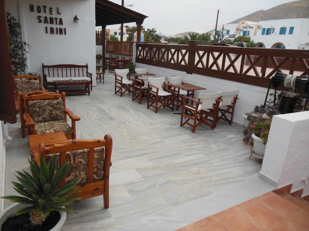 Santa Irini Hotel Perissa  Exterior foto